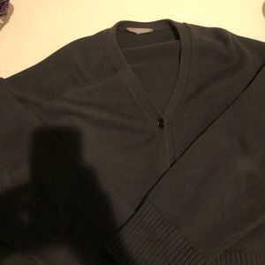 Everlane Black cotton cardigan